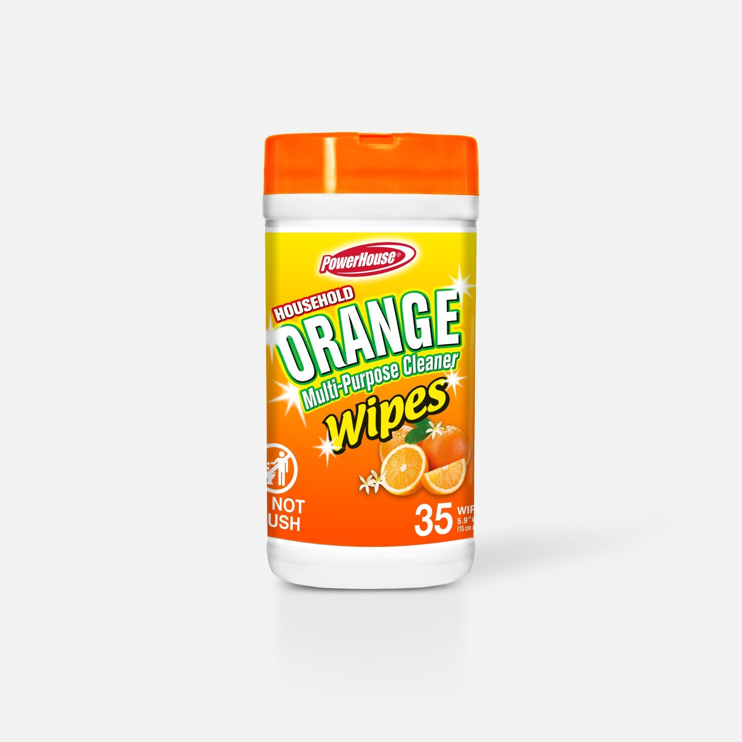 Canister Orange Cleaner Wipes