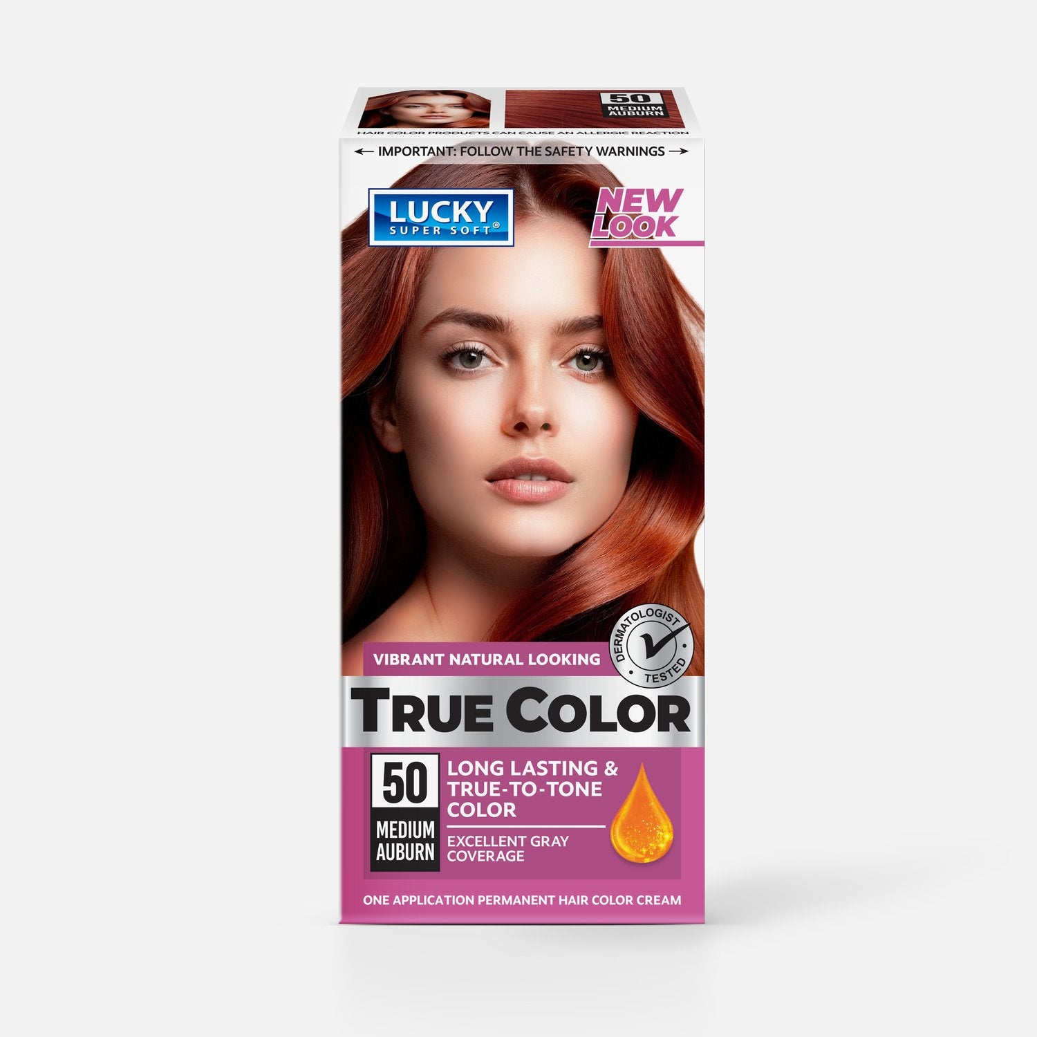 Hair Color Medium Auburn