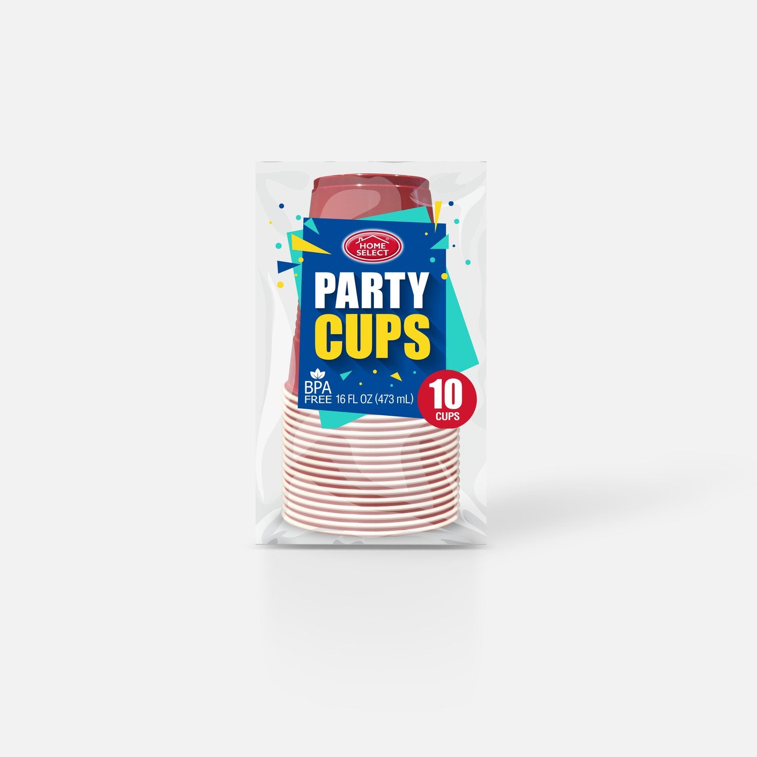 Plastic Party Cups Red 16 OZ