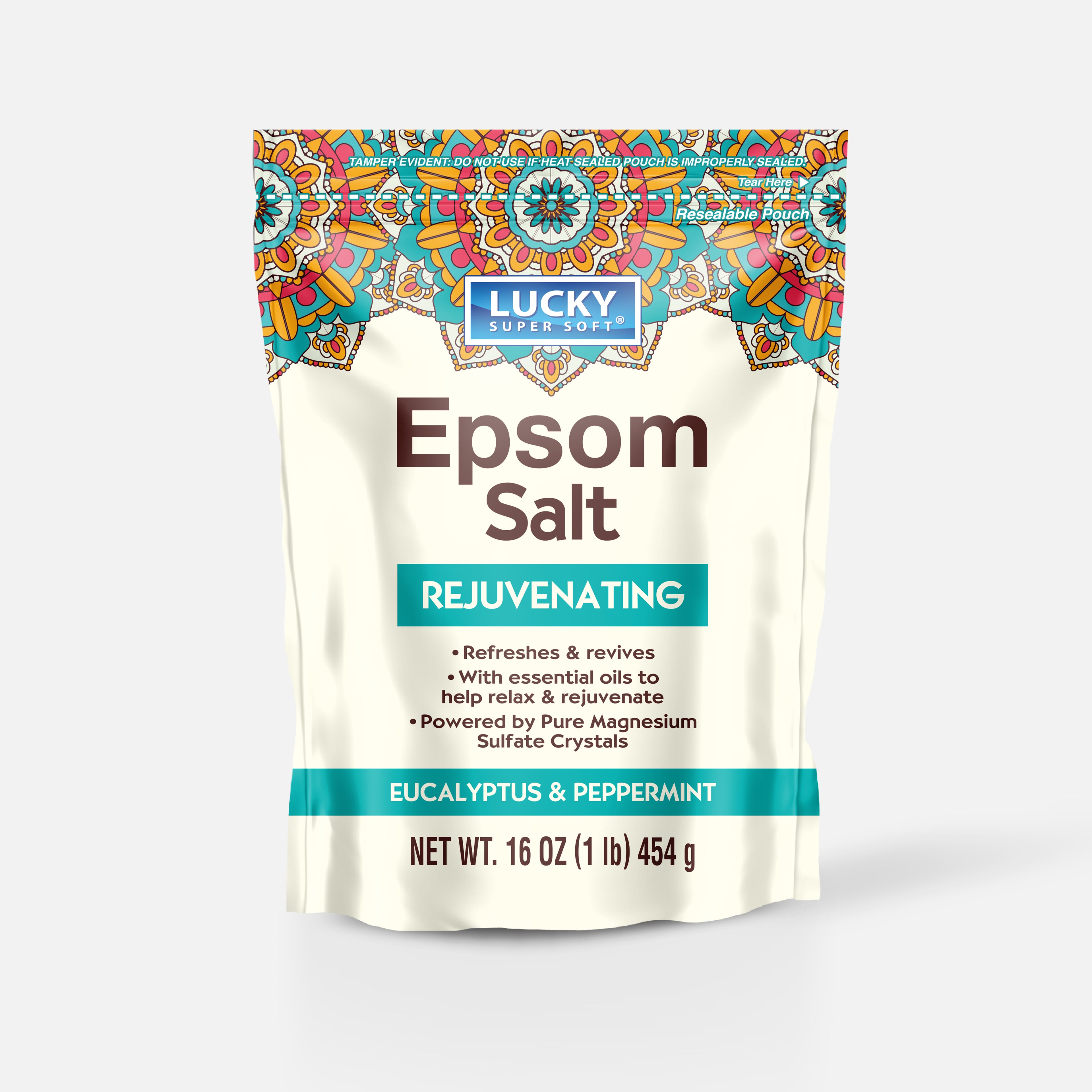 Epsom Salt - Sore Muscle & Back Soak - Eucalyptus & Peppermint
