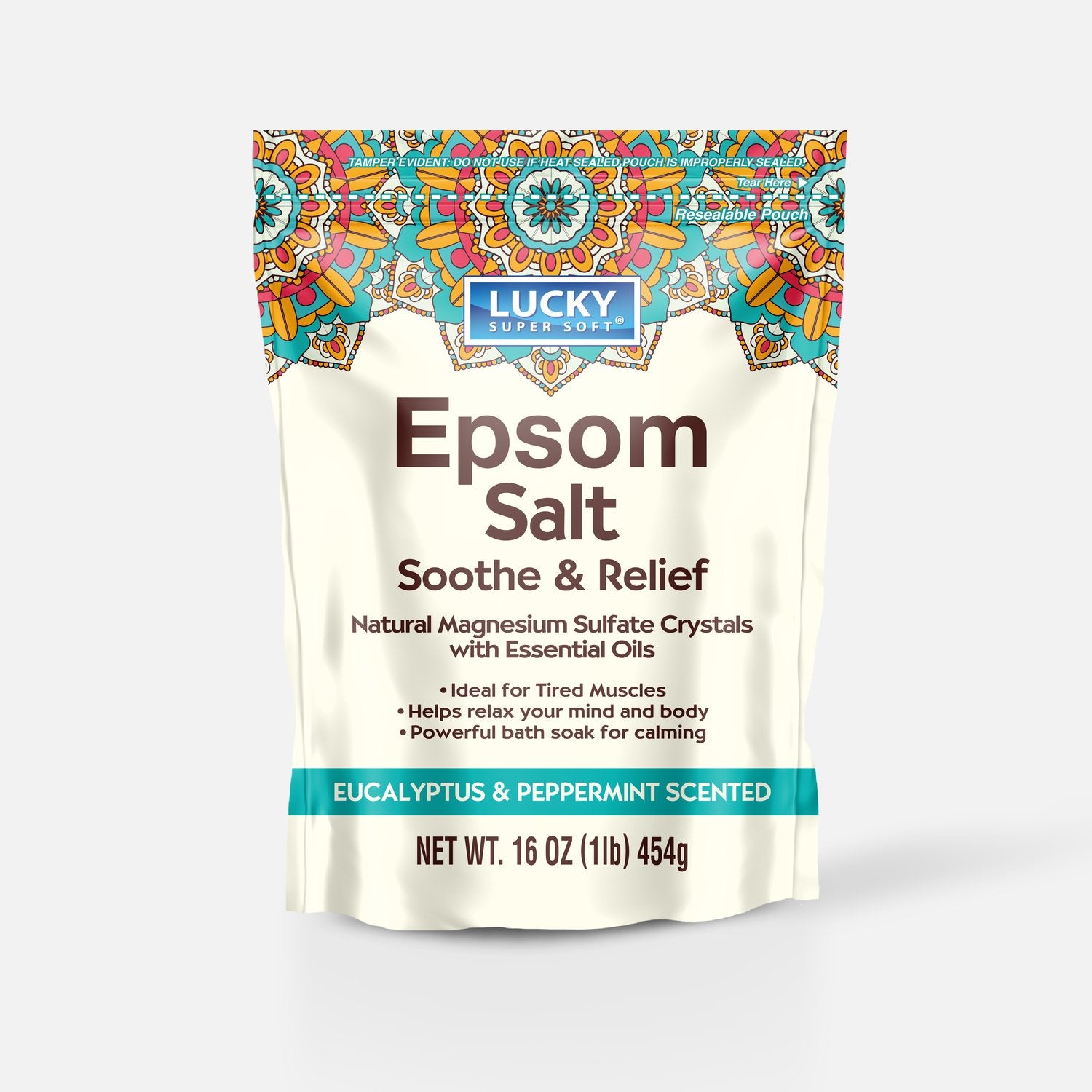Epsom Salt - Sore Muscle & Back Soak - Eucalyptus & Peppermint