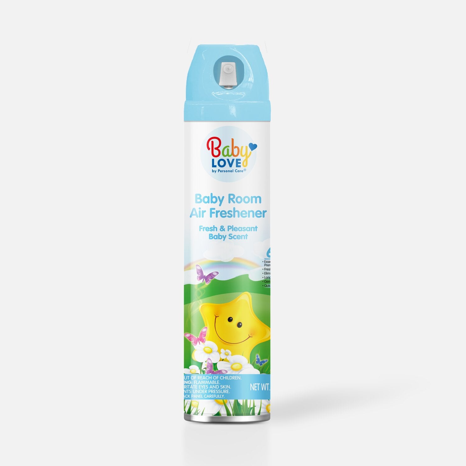 Aerosol Air Freshener Baby Scent Blue