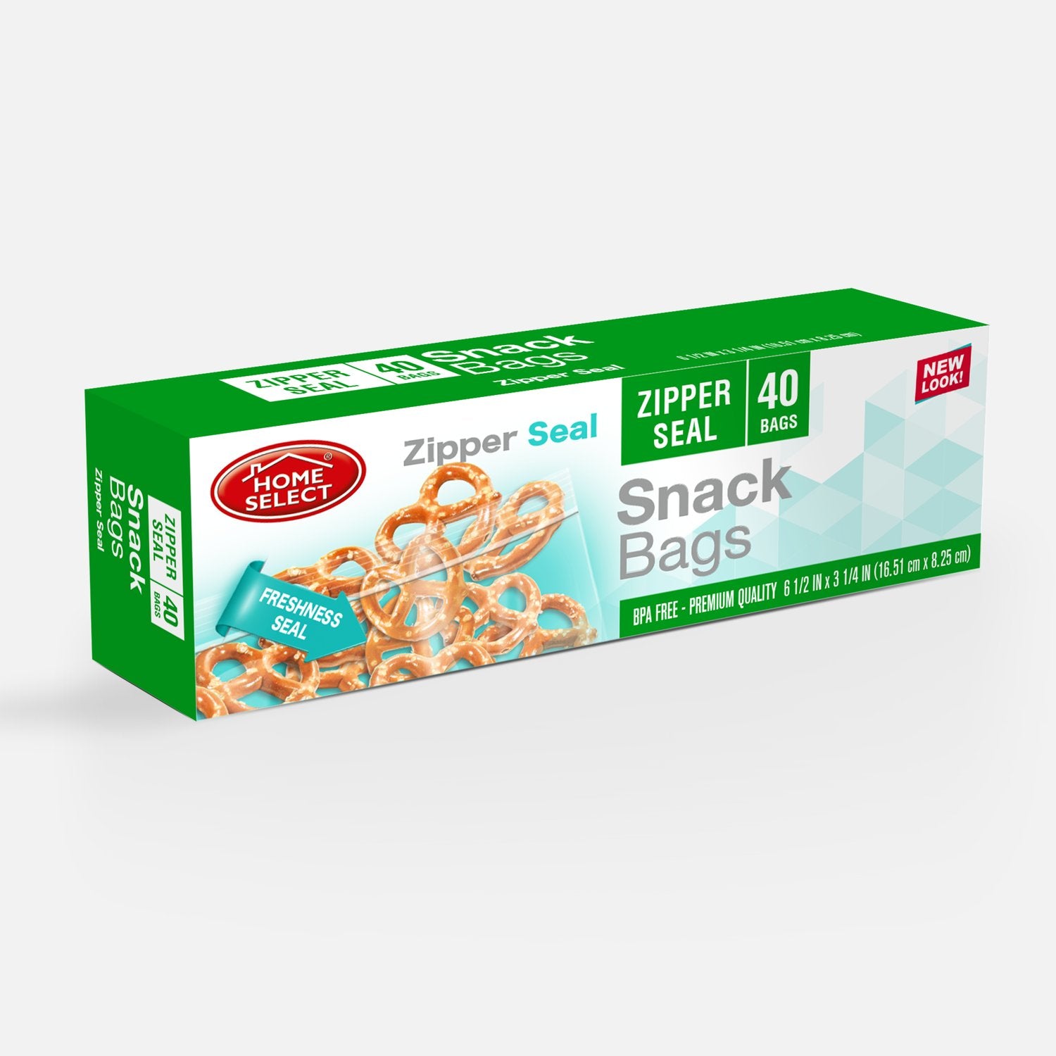 Zipper Seal Snack Bags