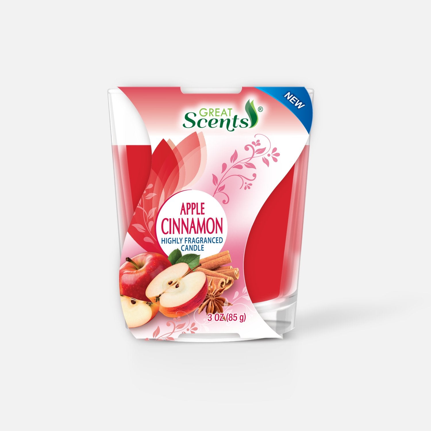 Scented Candle Apple & Cinnamon