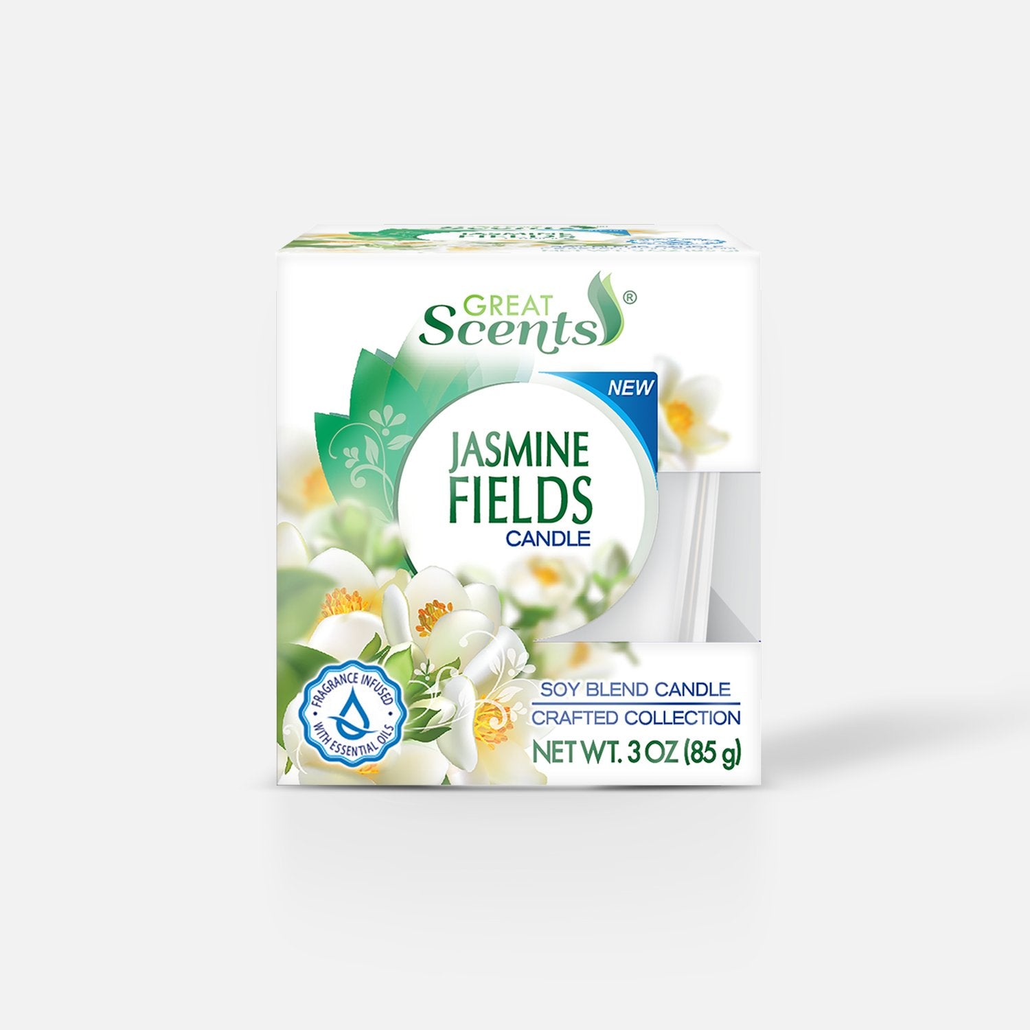 Soy Blend Select Candle Jasmine Fields