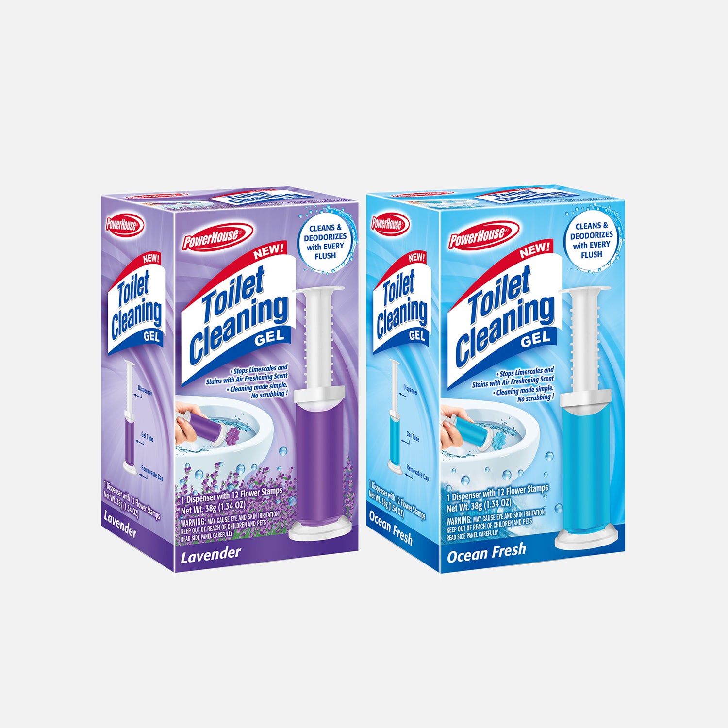 Toilet Cleaning Gel Kit