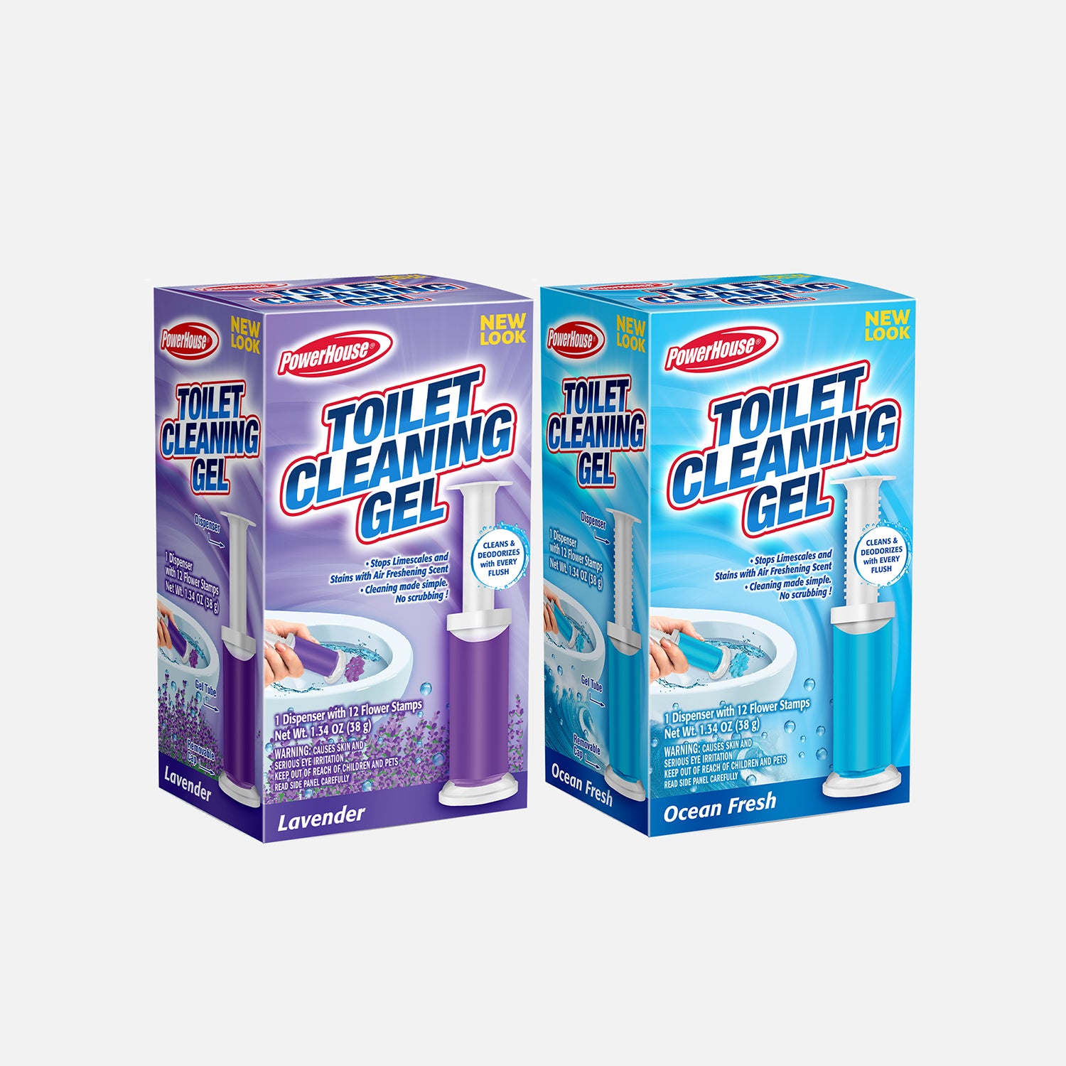 Toilet Cleaning Gel Kit